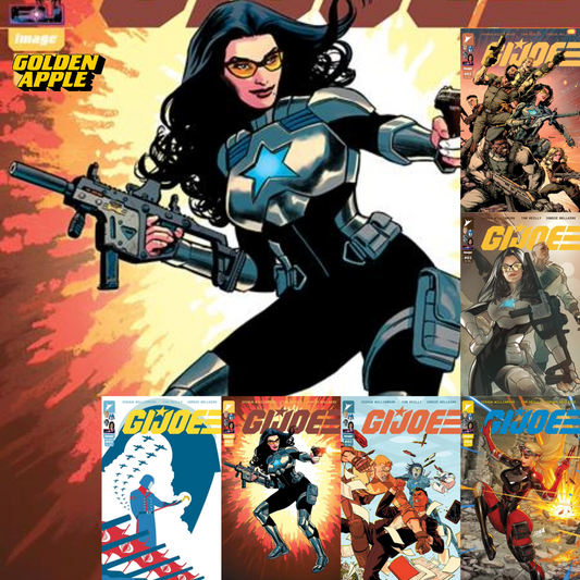 Gi Joe #3 A1 Cover Set Of 6 1:10 1:25 1:50 (01/15/2025) Image