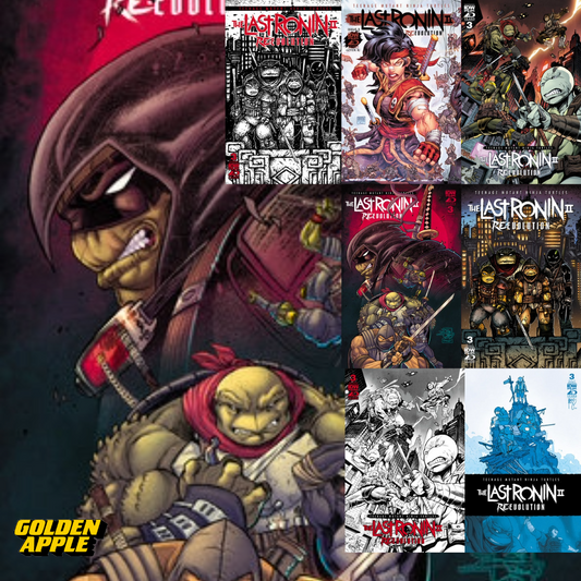 Teenage Mutant Ninja Turtles Last Ronin II Re-Evolution #3 A1  Cover Set Of 7 Books 1:100 Variant (10/16/2024) IDW