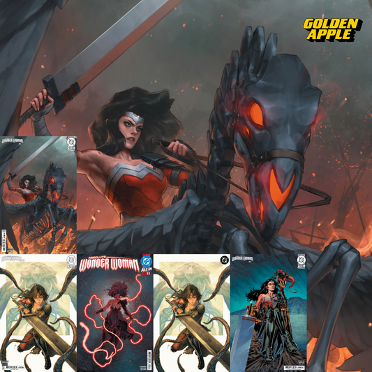 Absolute Wonder Woman #5 A1 Cover Set Of 5 1:25 1:50 (02/26/2025) Dc