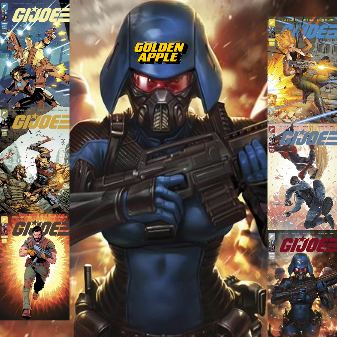 Gi Joe #2 A1 Covet Set Of 6 Books 1:10 1:25 1:50 1:100 (12/18/2024) Image