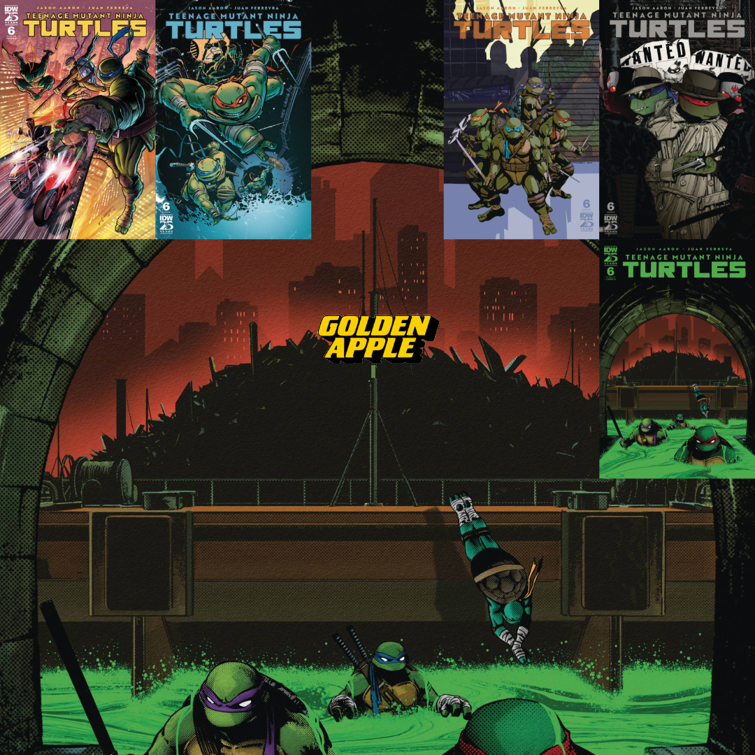 Teenage Mutant Ninja Turtles #6 A1 Cover Set Of 6 1:10 1:25 1:50 (01/29/2025) Idw