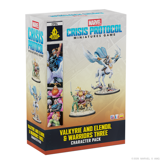 Marvel Crisis Protocol: Valkyrie on Elendil & Warriors Three