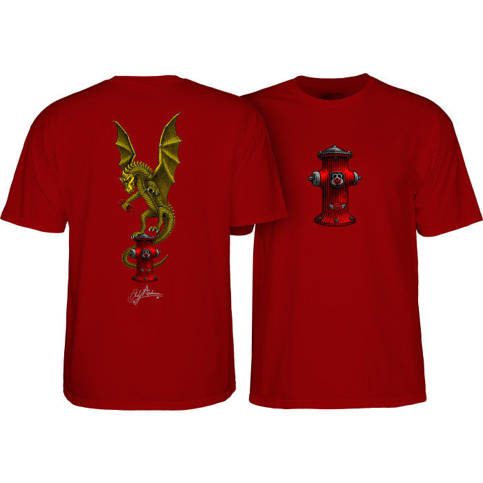 POWELL PERALTA ANDY ANDERSON "VAJRA" T-SHIRT