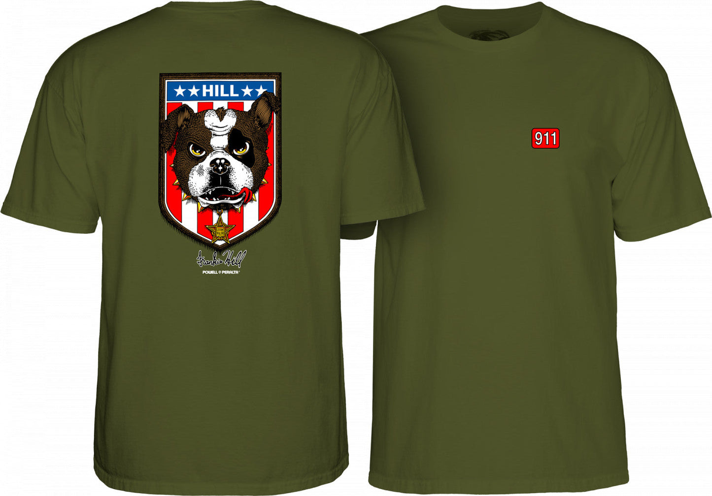 Powell Peralta Hill Bulldog T-Shirt