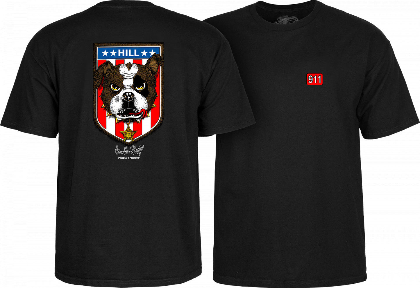 Powell Peralta Hill Bulldog T-Shirt