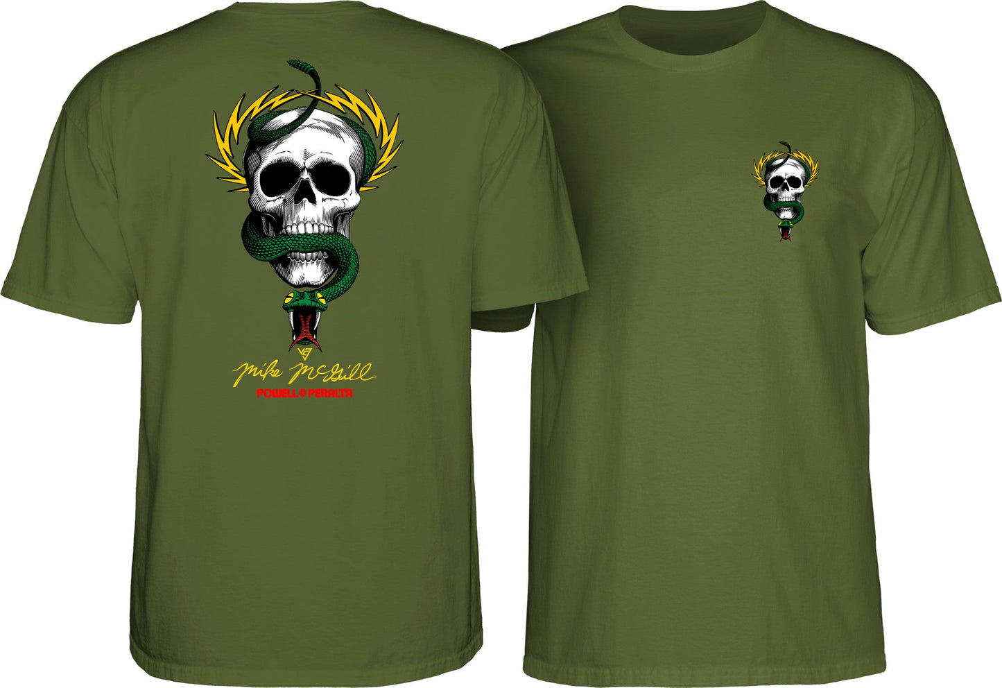 Powell Peralta Mike McGill Skull & Snake T-shirt