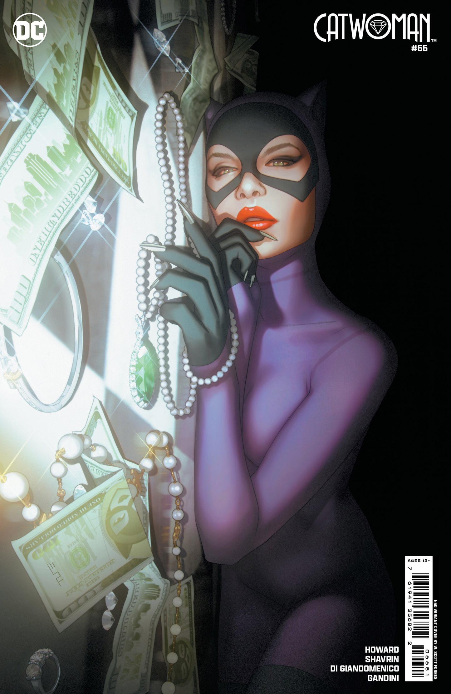 Catwoman #66 E 1:50 W Scott Forbes Variant (06/18/2024) Dc