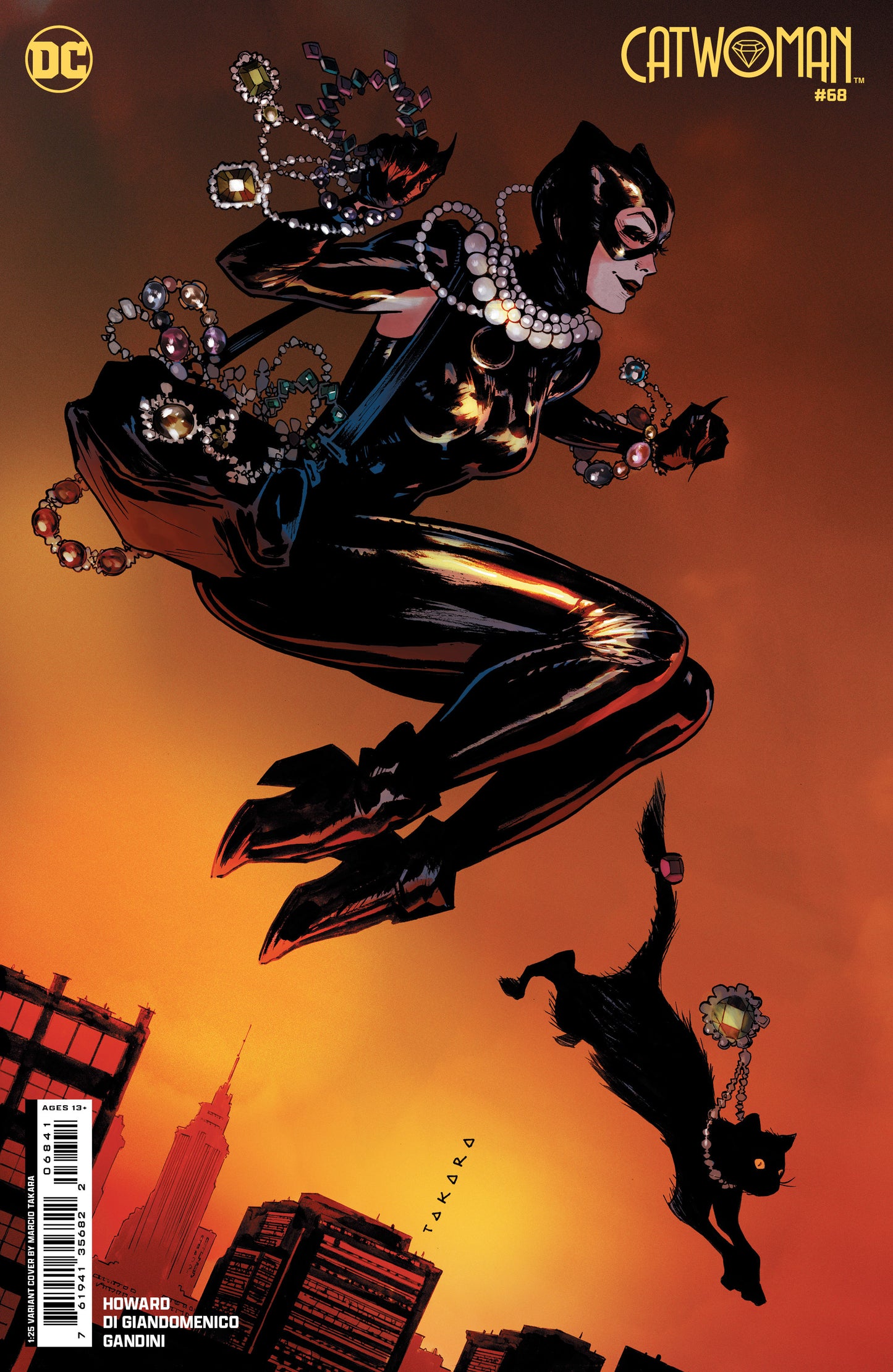 Catwoman #68 E 1:25 Marcio Takara Variant (09/18/2024) Dc