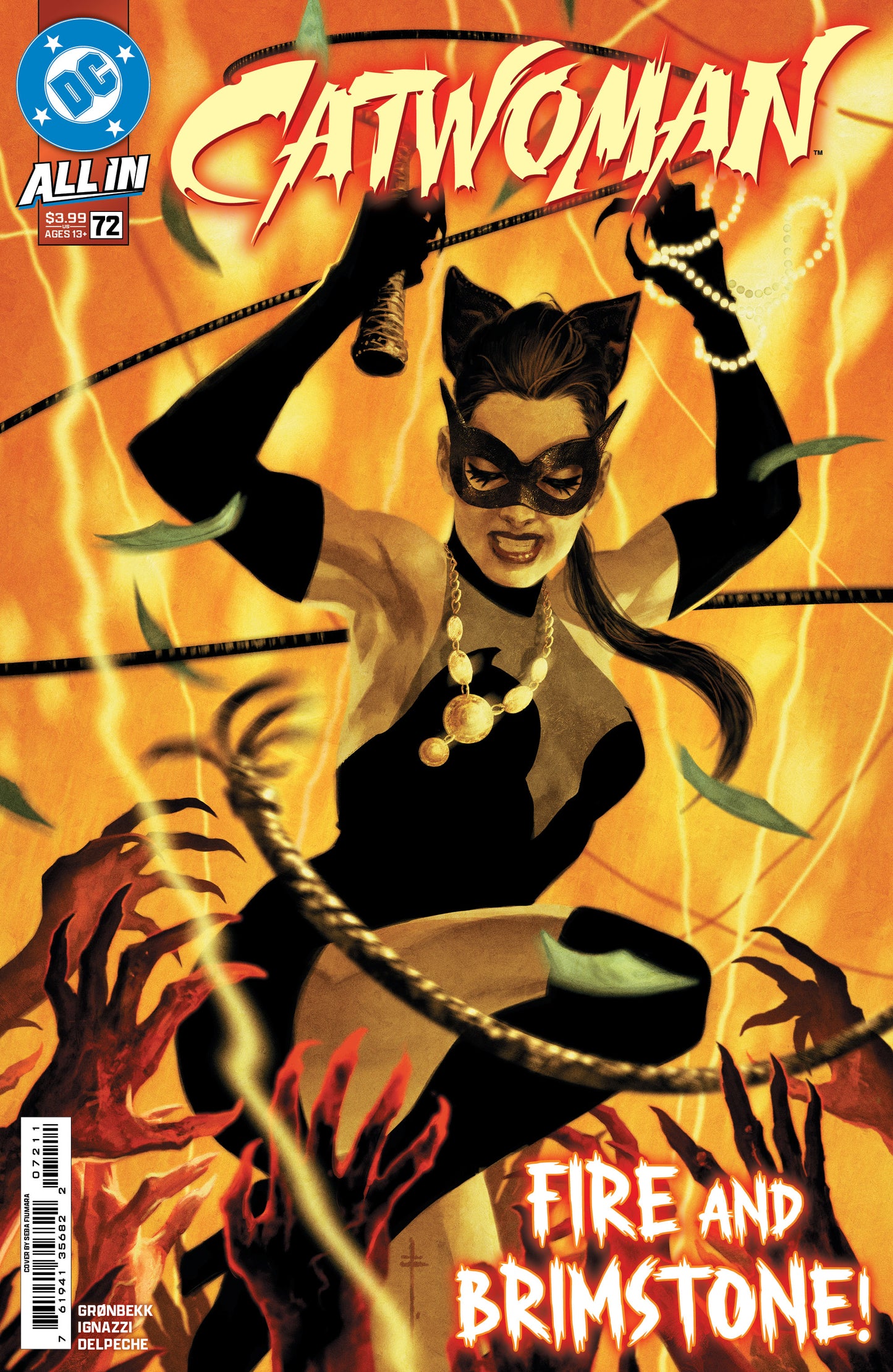 Catwoman #72 A Sebastian Fiumara Torunn Gronbekk (01/15/2025) Dc