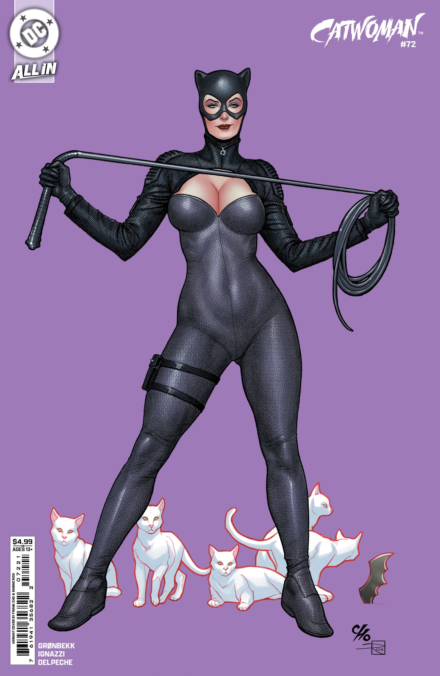 Catwoman #72 B Frank Cho Variant (01/15/2025) Dc