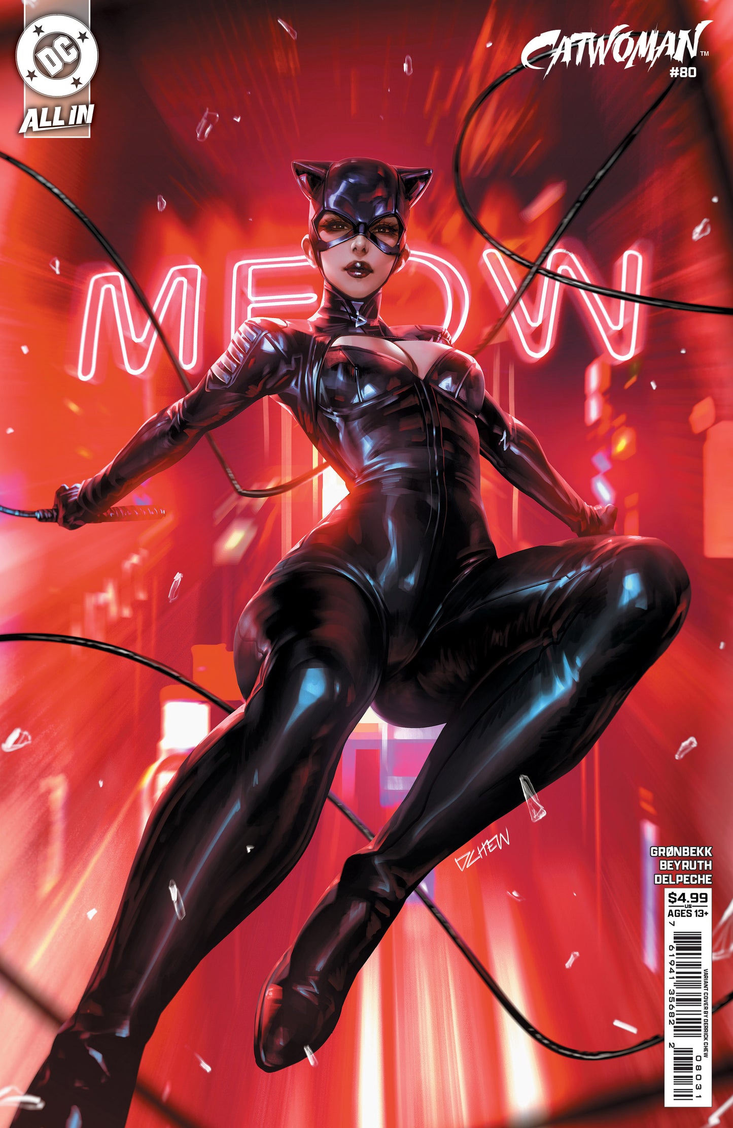Catwoman #80 C Derrick Chew Variant (10/15/2025) Dc