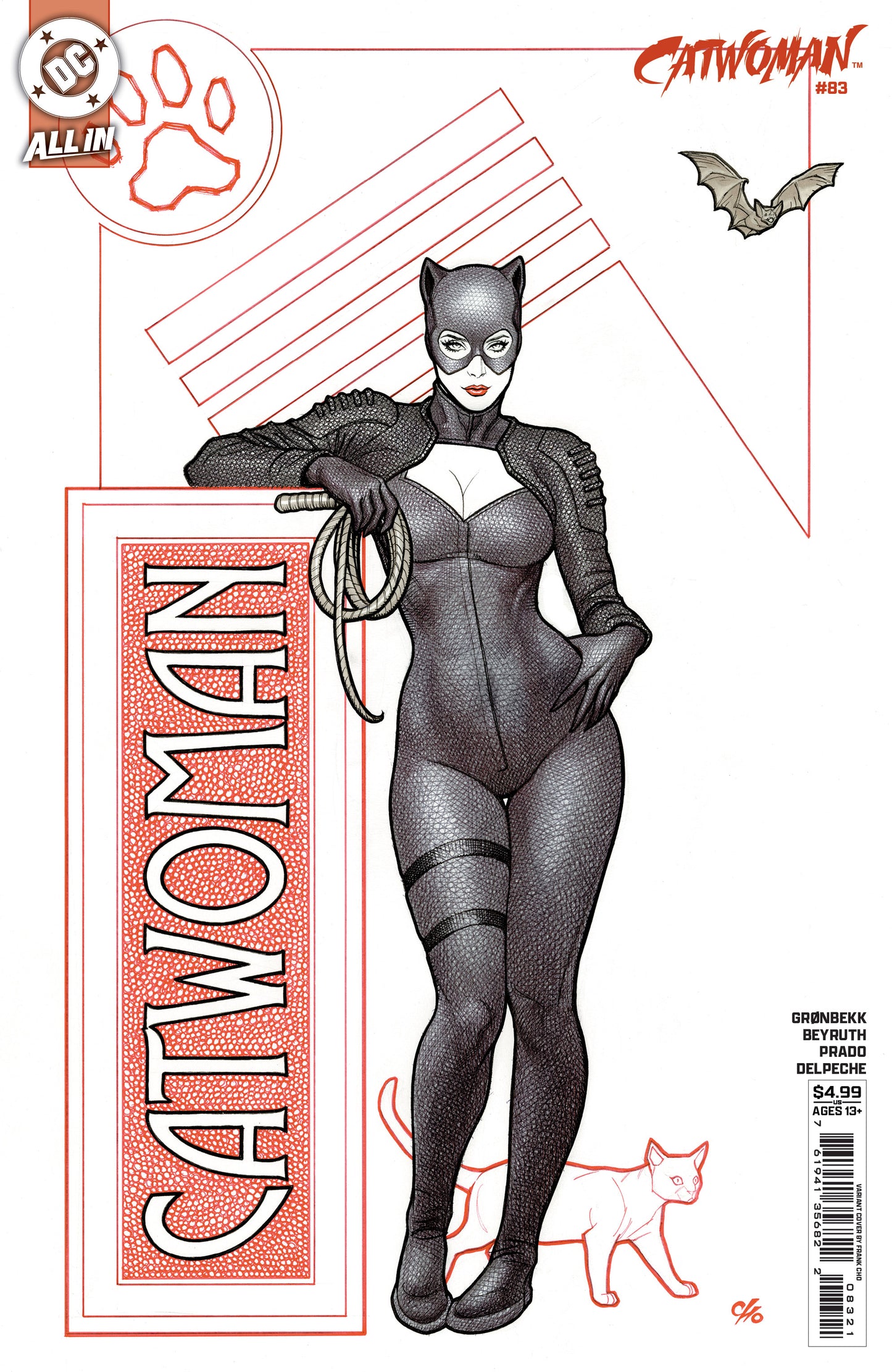 Catwoman #83 B Frank Cho Variant (01/21/2026) Dc