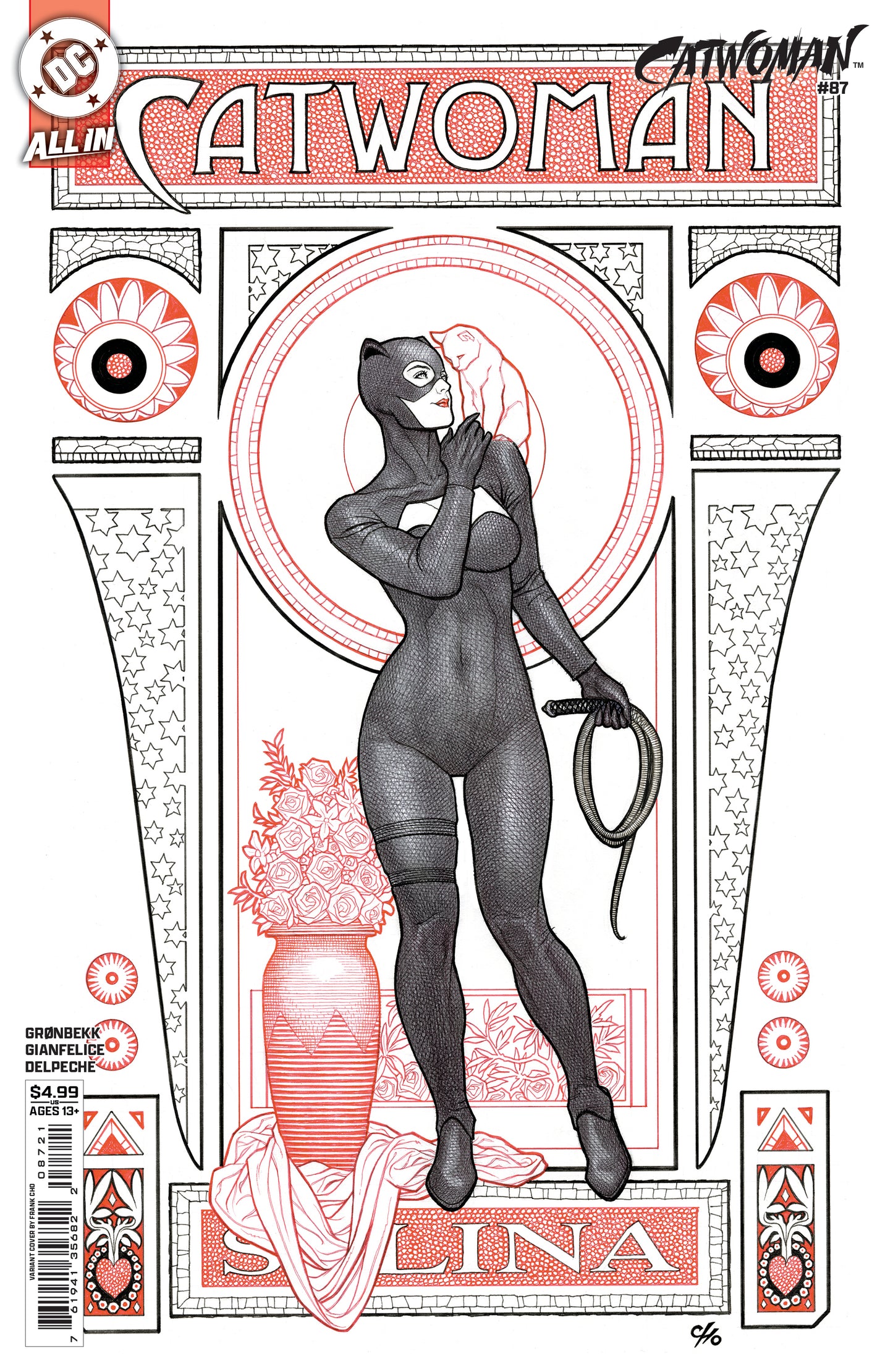 Catwoman #87 B Frank Cho Variant (05/20/2026) Dc - Golden Apple Comics