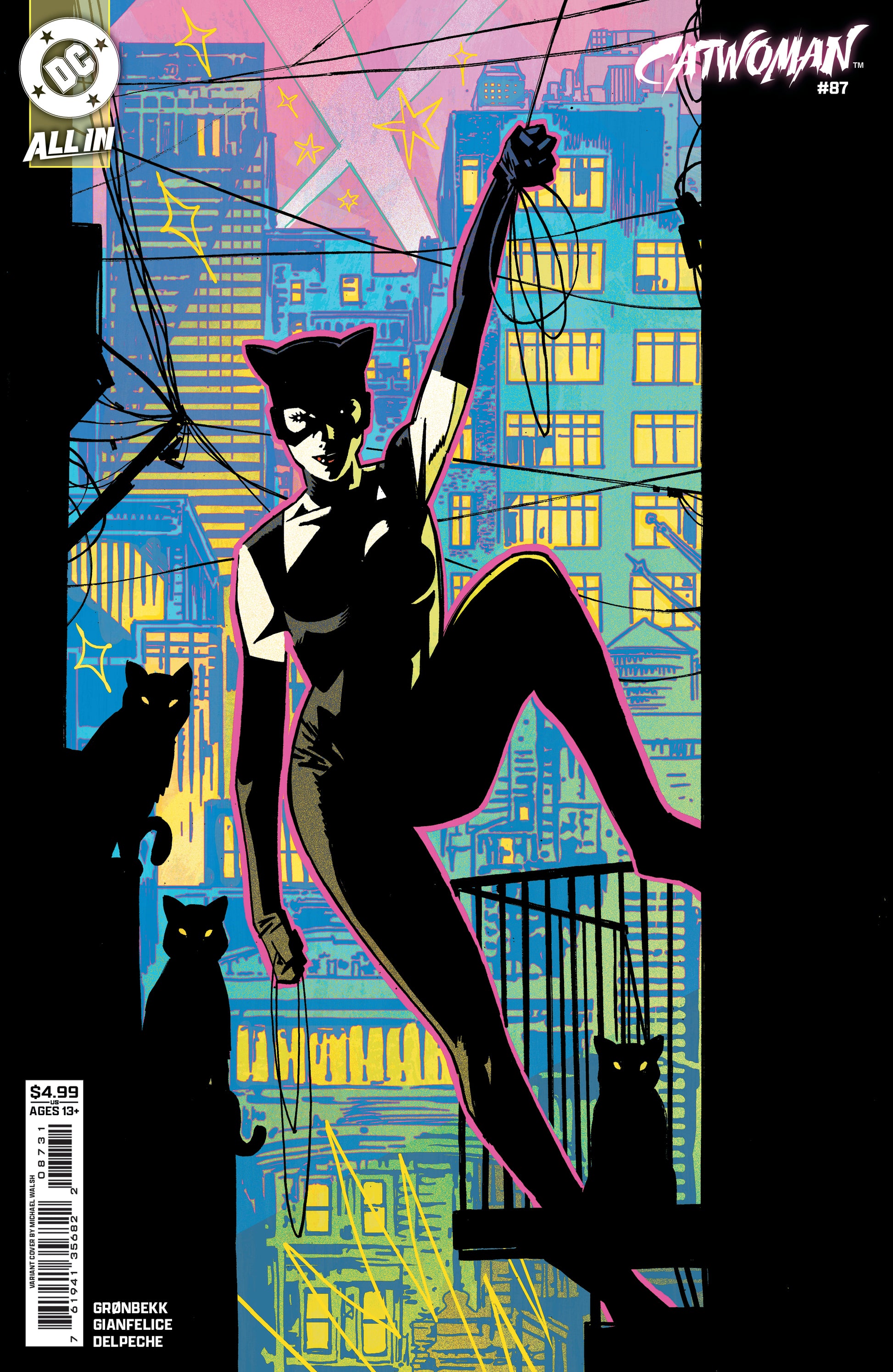 Catwoman #87 C Michael Walsh Variant (05/20/2026) Dc - Golden Apple Comics