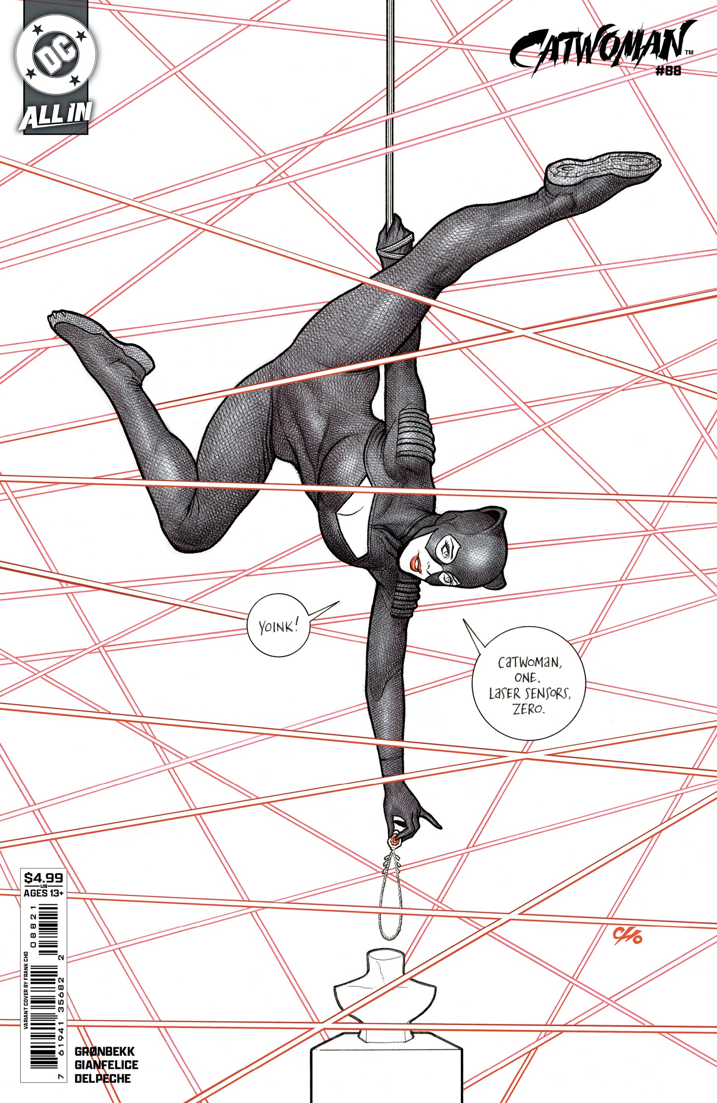 Catwoman #88 B Frank Cho Variant (06/17/2026) Dc - Golden Apple Comics