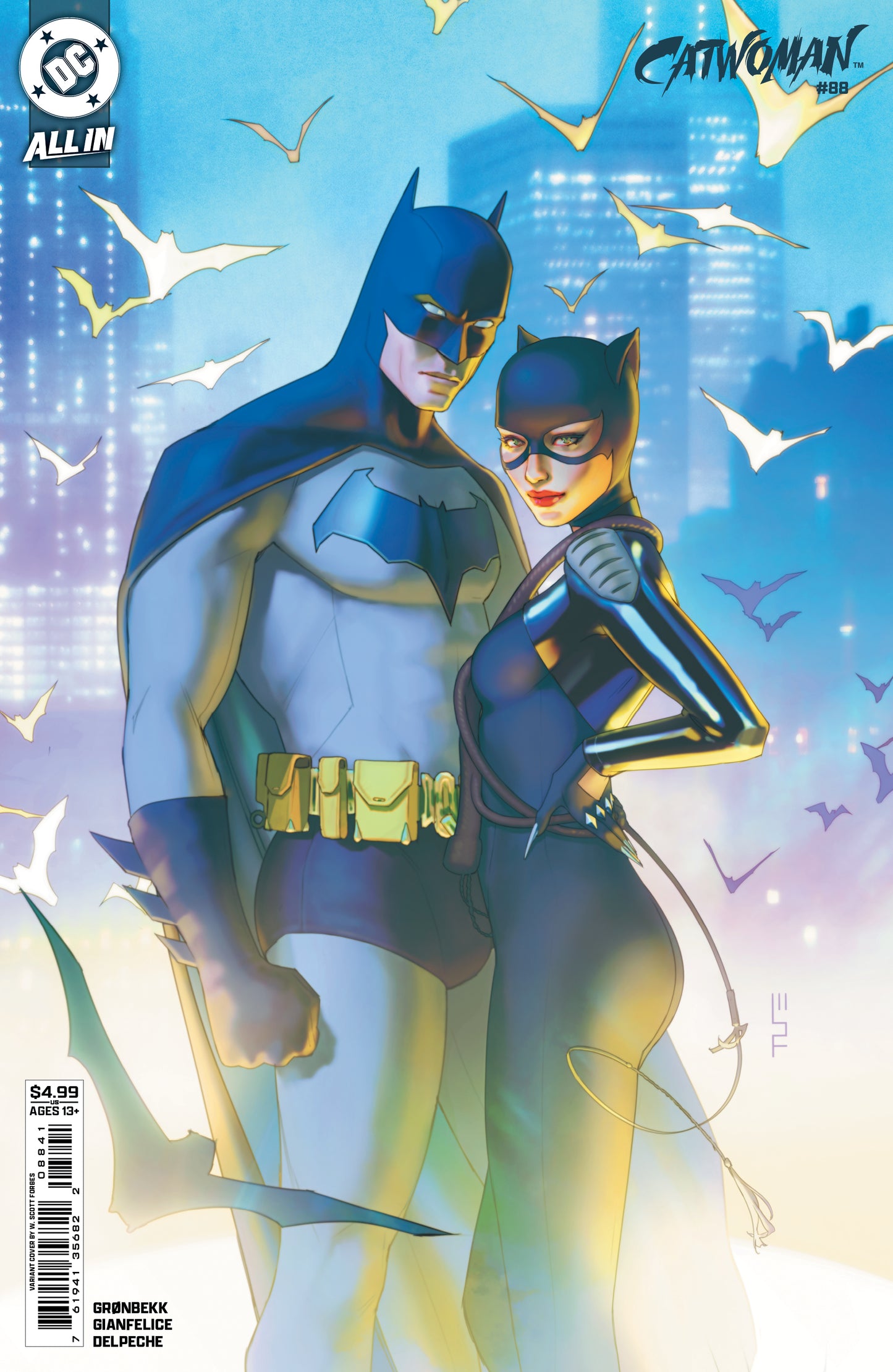 Catwoman #88 D W Scott Forbes Variant (06/17/2026) Dc - Golden Apple Comics