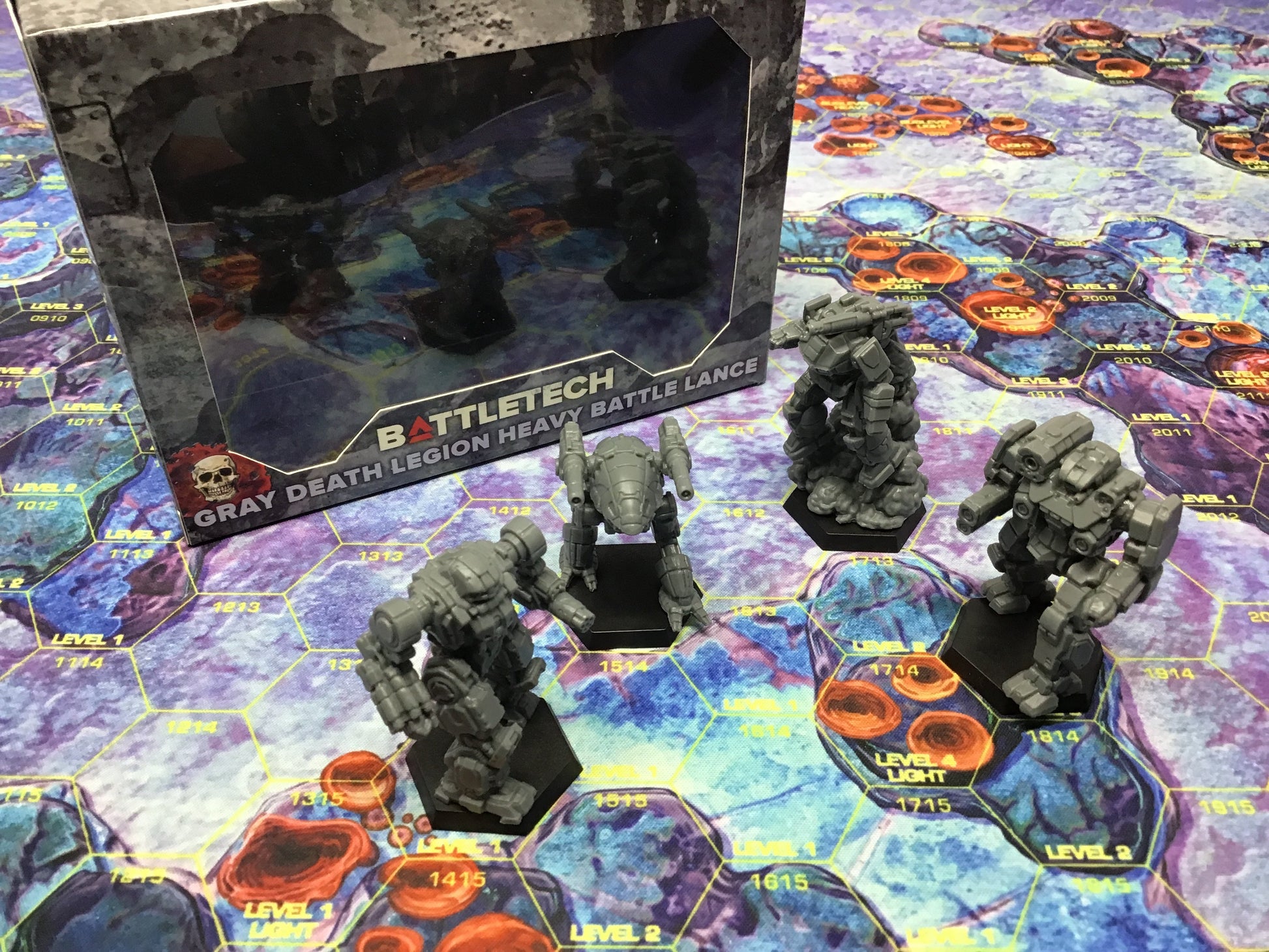 BattleTech: ForcePack - Gray Death Legion Heavy Battle Lance - Golden Apple Comics