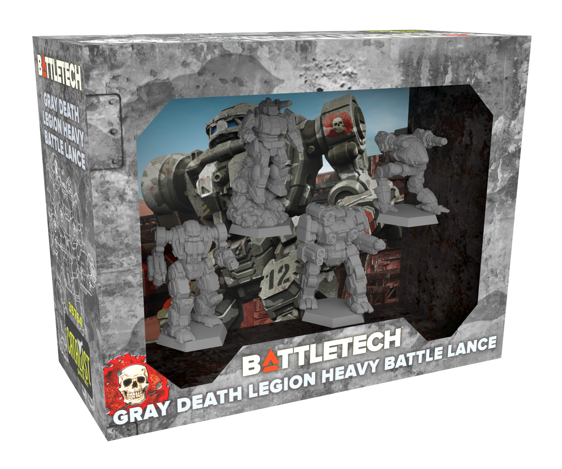 BattleTech: ForcePack - Gray Death Legion Heavy Battle Lance - Golden Apple Comics
