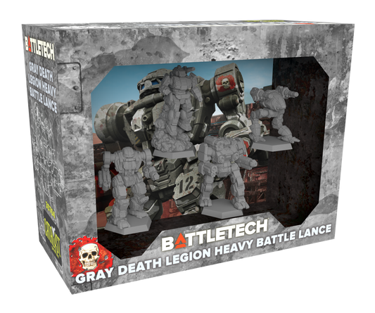 BattleTech: ForcePack - Gray Death Legion Heavy Battle Lance - Golden Apple Comics