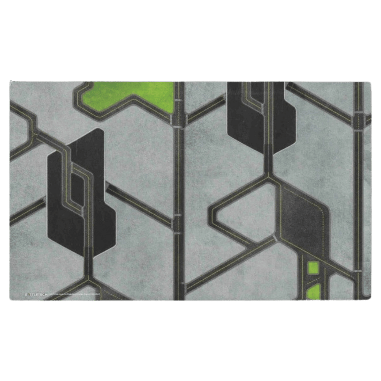 BattleTech: Battle Mat - FieldTech - Alpha Strike - Lunar/City