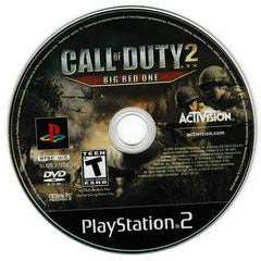 Call Of Duty 2 Big Red One - PlayStation 2 (LOOSE)