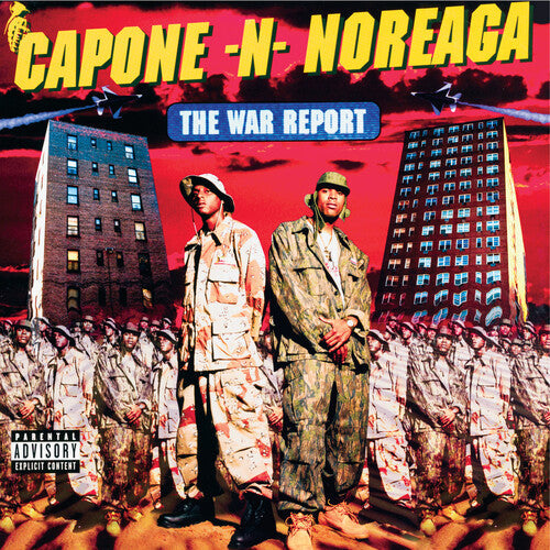 Capone-Noreaga The War Report (Clear Vinyl with Red & Blue Splatter Vinyl) [Explicit Content] (2 LP) [Vinyl]