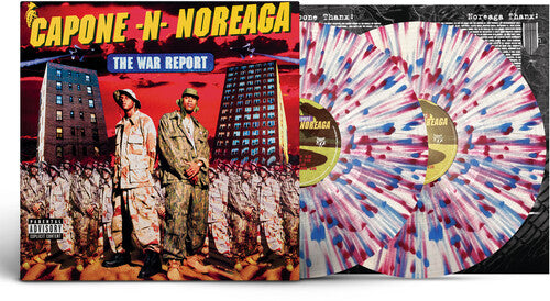 Capone-Noreaga The War Report (Clear Vinyl with Red & Blue Splatter Vinyl) [Explicit Content] (2 LP) [Vinyl]