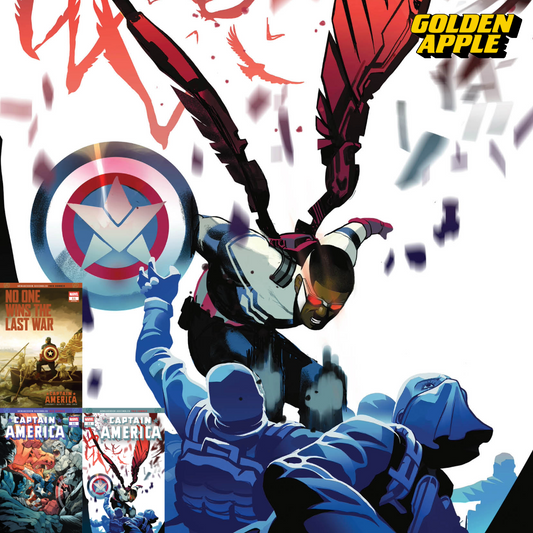 Captain America #11 A1 Cover Set Of 7 1:25 1:50 (05/13/2026) Marvel - Golden Apple Comics