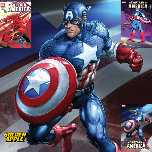 Captain America #7 A1 Cover Set Of 7 1:10 1:50 (02/18/2026) Marvel