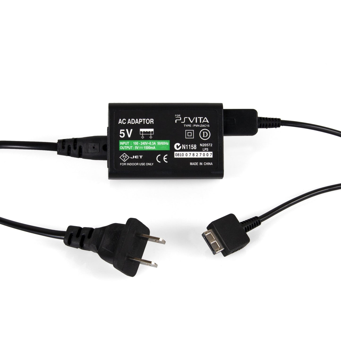 Charger and Data Cable for PlayStation Vita