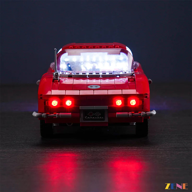 Light Kit for LEGO Chevrolet Corvette 1961 #10321