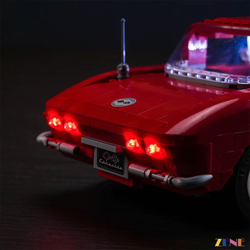 Light Kit for LEGO Chevrolet Corvette 1961 #10321