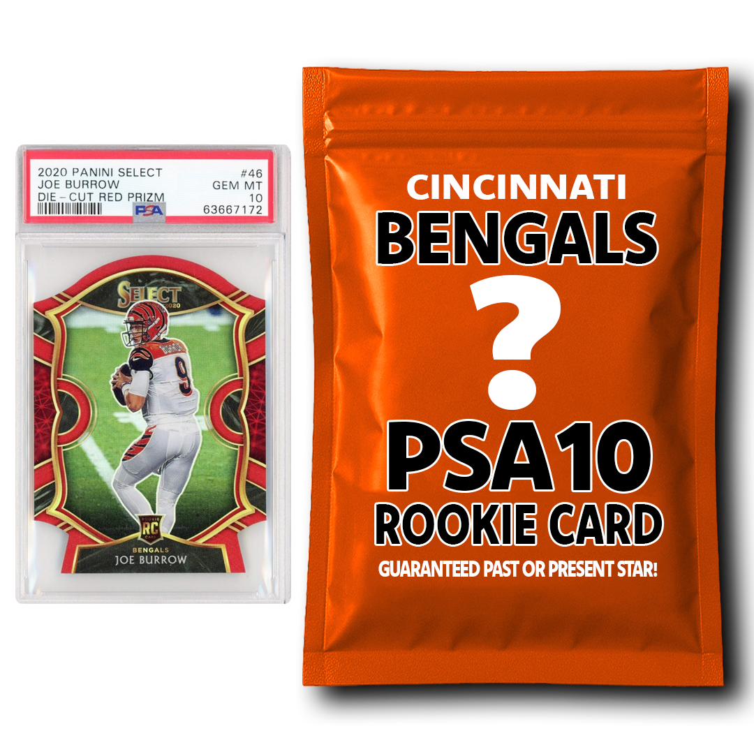 Cincinnati Bengals PSA 10 Graded Rookie Card Mystery Pack - Golden Apple Comics