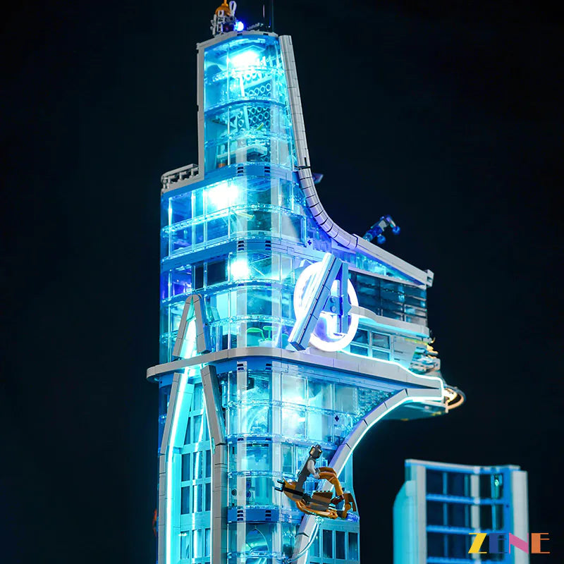 Light Kit for LEGO Marvel Avengers Tower #76269