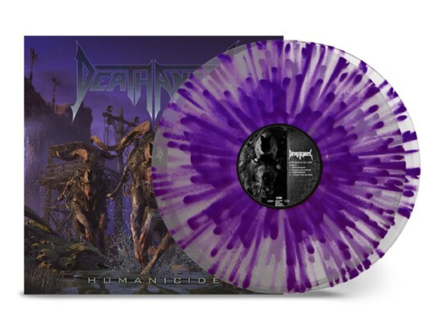 Death Angel - Humanicide (Clear Purple Splatter Colored Vinyl)