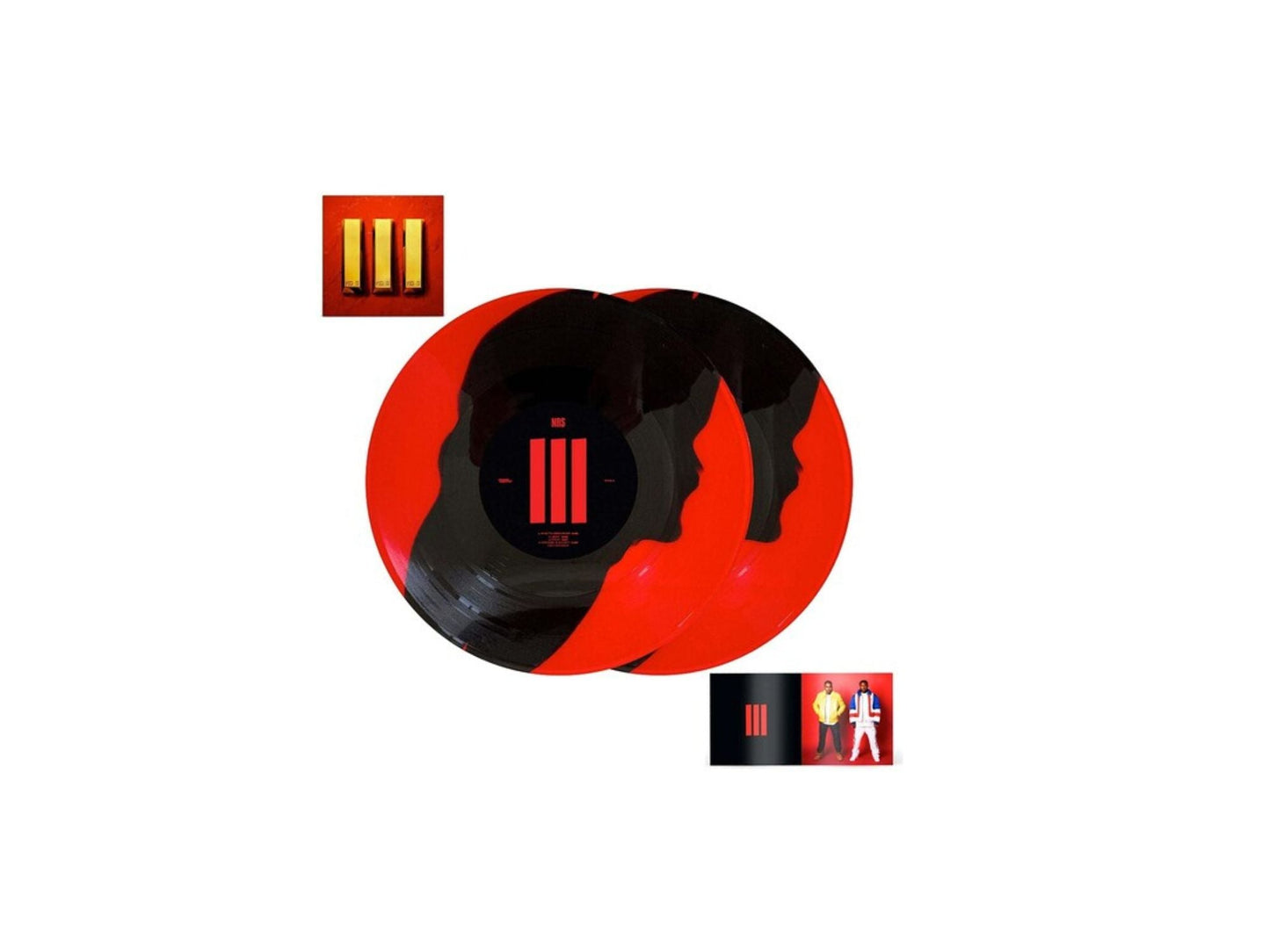 Nas - King's Disease III (Red & Black Colored Double Vinyl)