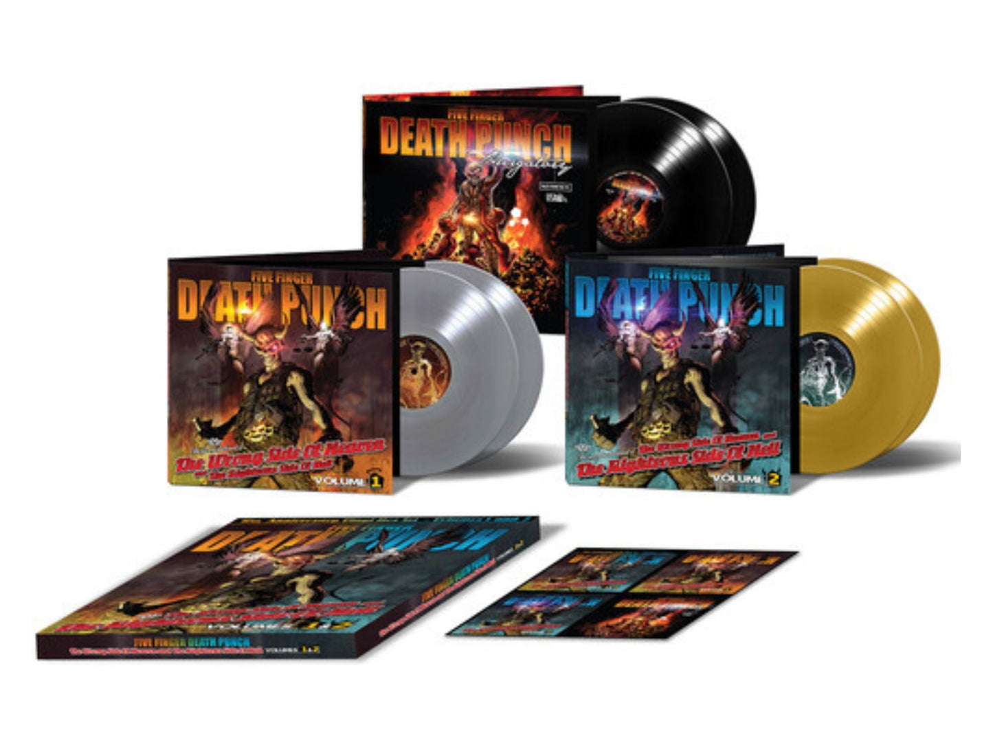 Five Finger Death Punch - The Wrong Side of Heaven (Volume 1  2 Vinyl Box Set)