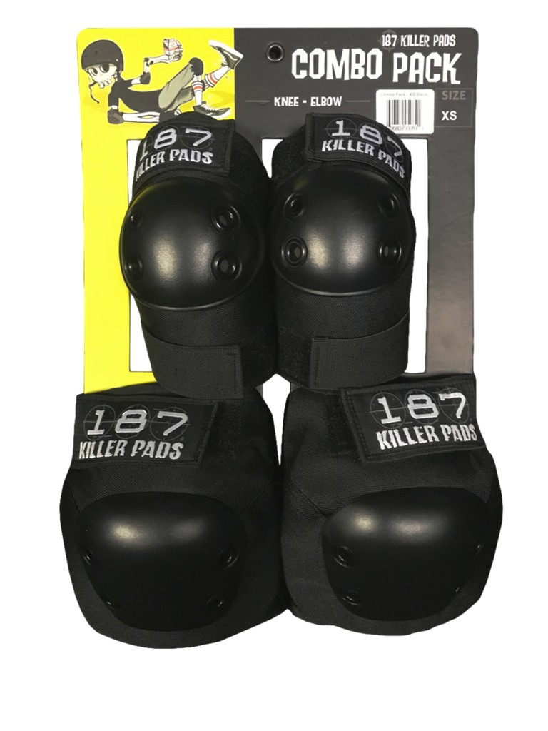 187 Killer Pads Combo Pack Pad Set Elbow Pads / Knee Pads