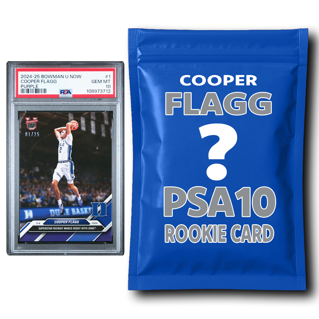 Cooper Flagg PSA 10 Graded Rookie Basketball Card Mystery Pack