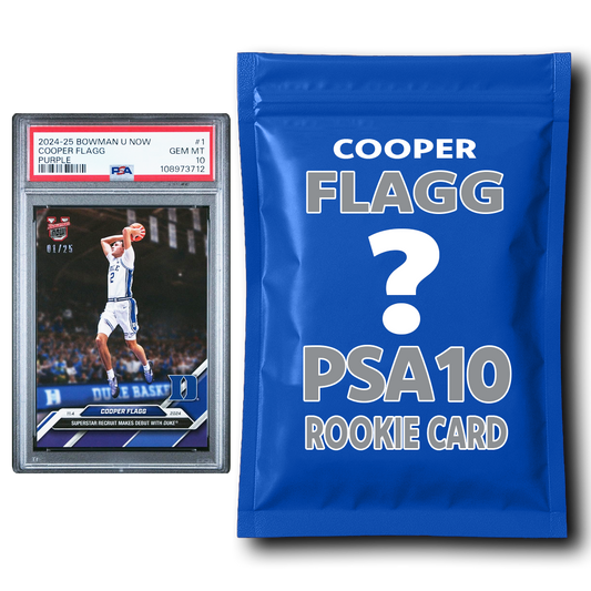 Cooper Flagg PSA 10 Graded Rookie Basketball Card Mystery Pack