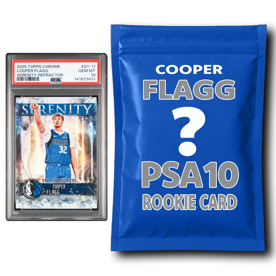 Cooper Flagg PSA 10 Graded Rookie Basketball Card Mystery Pack | Golden ...
