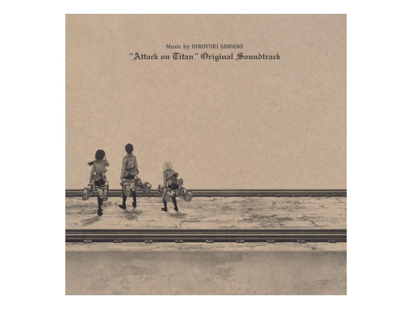 Attack on Titan Season 1 Original Soundtrack (Limited Edition Blue & White Splatter 3xLP)