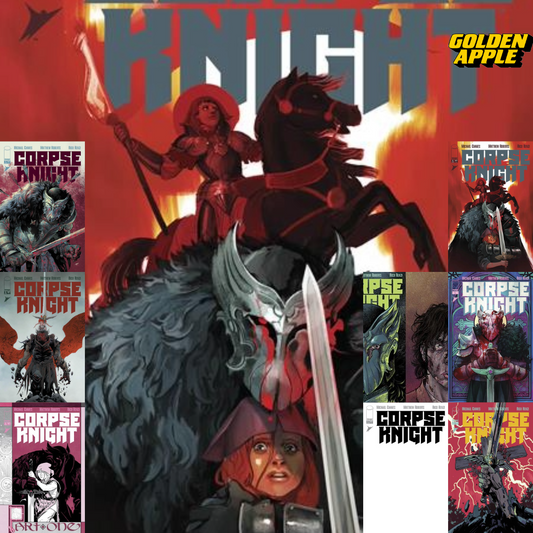 Corpse Knight #1 (Of 6) A1 Cover Set Of 8 1:10 1:25 1:50 1:100 (04/22/2026) Image - Golden Apple Comics