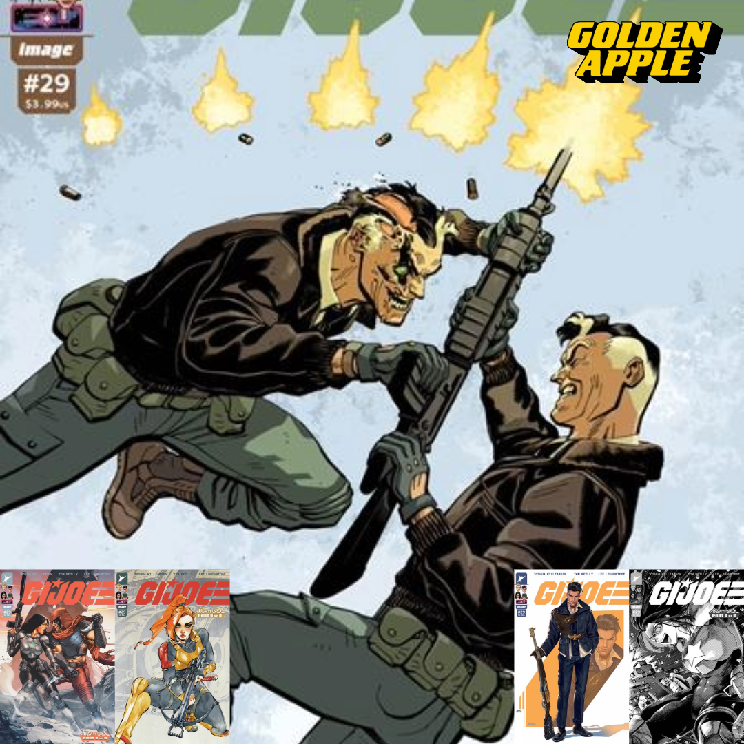 Gi Joe #29 A1 Cover Set of 5 1:25 1:50 (12/16/2026) Image