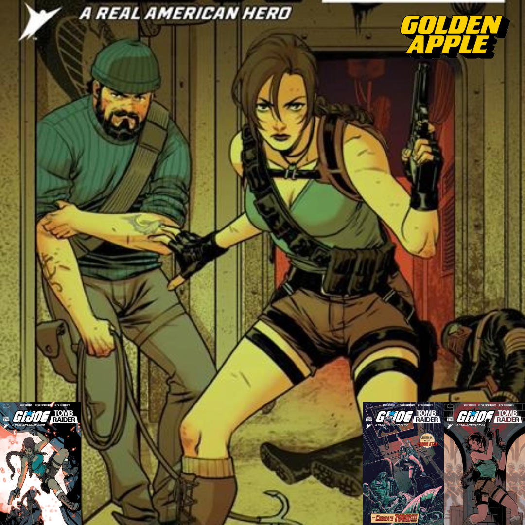 Gi Joe A Real American Hero Tomb Raider #3 (Of 5) A1 Cover Set of 5 1:25 1:50 (12/02/2026) Image