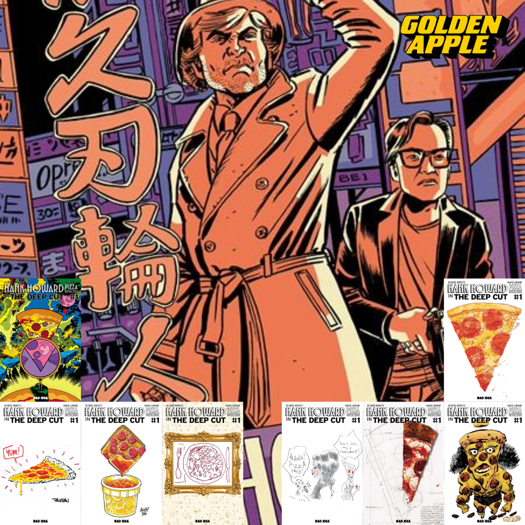 Hank Howard Pizza Detective The Deep Cut #1 (One Shot) A2 Cover Set of 9 1:20 1:50 1:100 (12/02/2026) Bad Idea