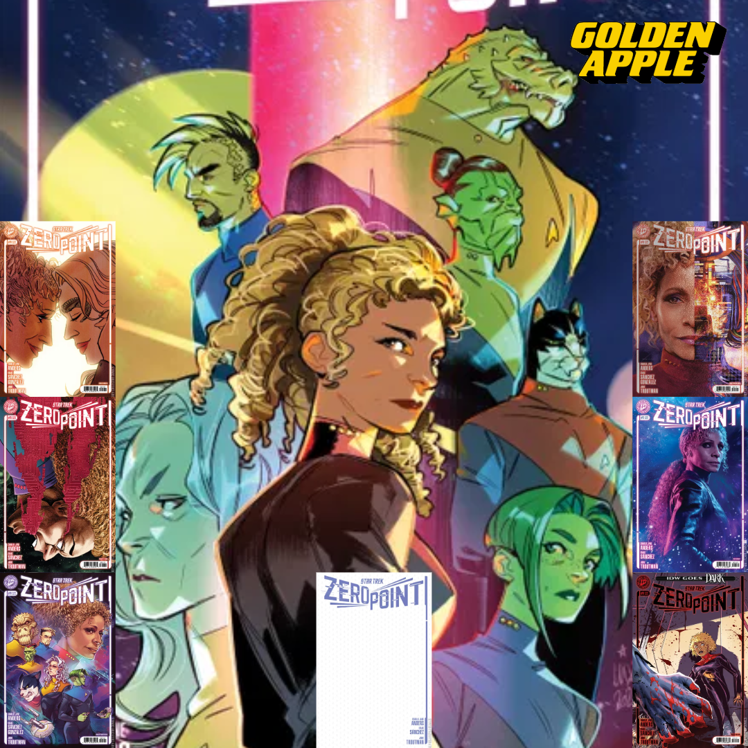 Star Trek Zero Point #1 A1 Cover Set of 8 1:10 1:25 1:50 (10/14/2026) Idw