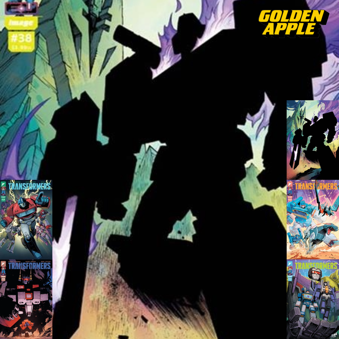 Transformers #38 A1 Cover Set of 6 1:25 1:50 (11/11/2026) Image