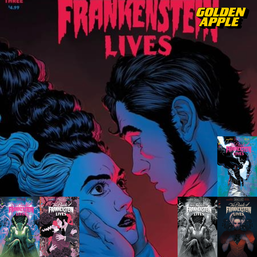 Universal Monsters The Bride Of Frankenstein Lives #3 (Of 4) A1 Cover Set of 6 1:25 1:50 1:75 (12/23/2026) Image