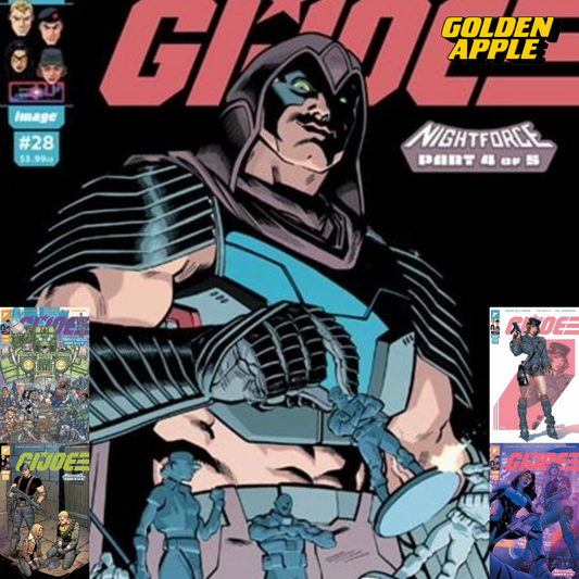 Gi Joe #28 A1 Cover Set of 5 1:25 1:50 (11/18/2026) Image